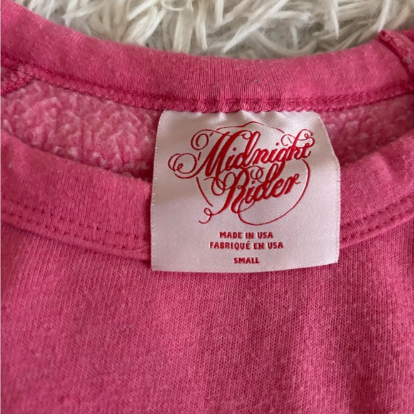 Midnight Rider Pink Sweatshirt - Picture 2 of 5